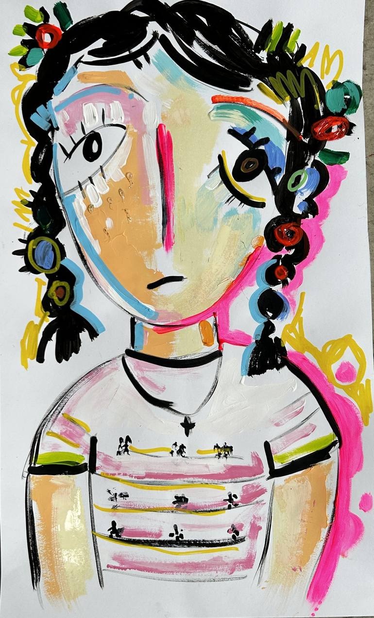 Original Contemporary People Paintings by Xavi Garcia Garcia