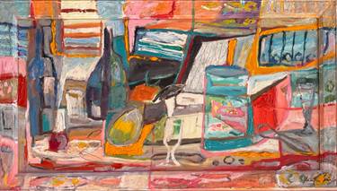 Original Fauvism Food & Drink Paintings by Xavi Garcia Garcia