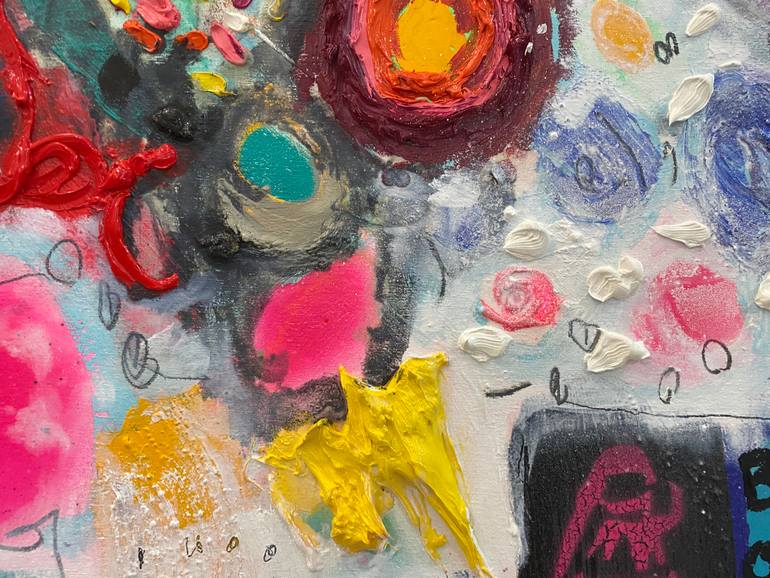 Original Abstract Expressionism Landscape Painting by Xavi Garcia Garcia