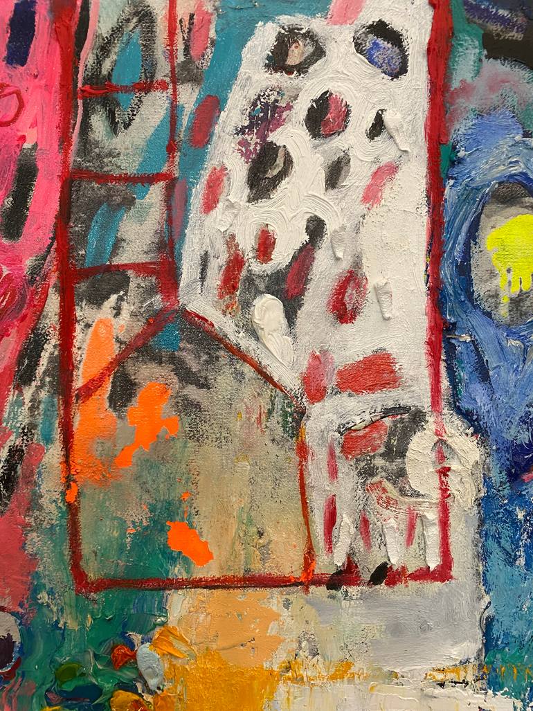 Original Expressionism People Painting by Xavi Garcia Garcia