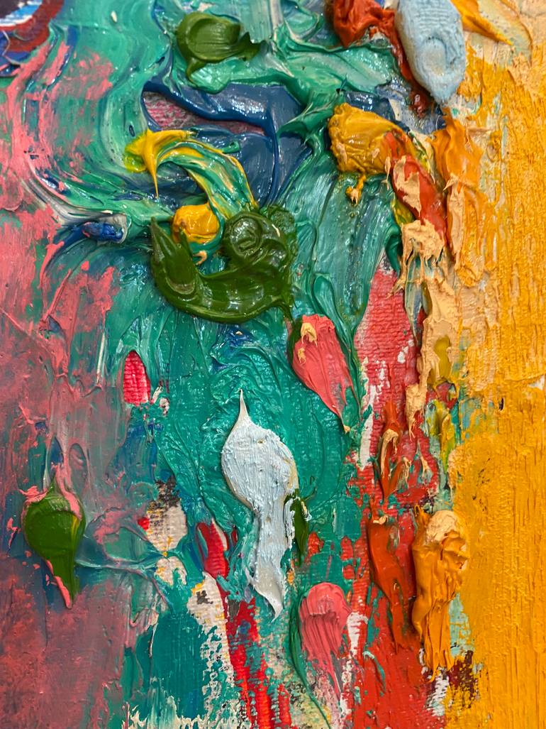 Original Expressionism People Painting by Xavi Garcia Garcia