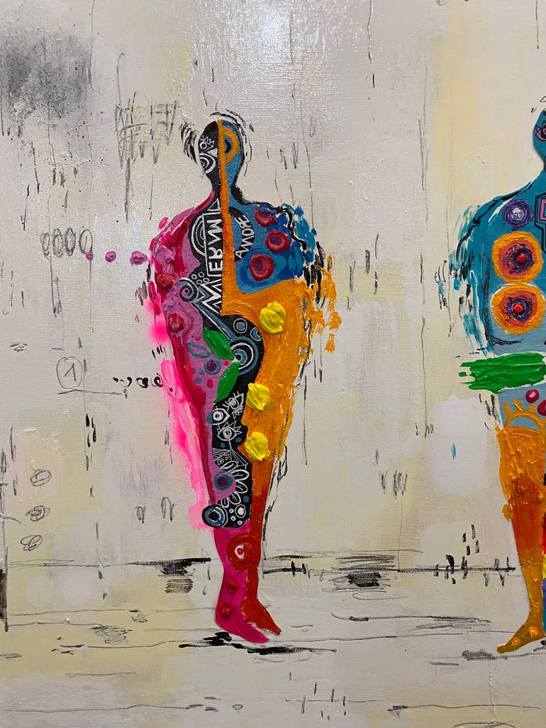 Original Figurative Body Painting by Xavi Garcia Garcia