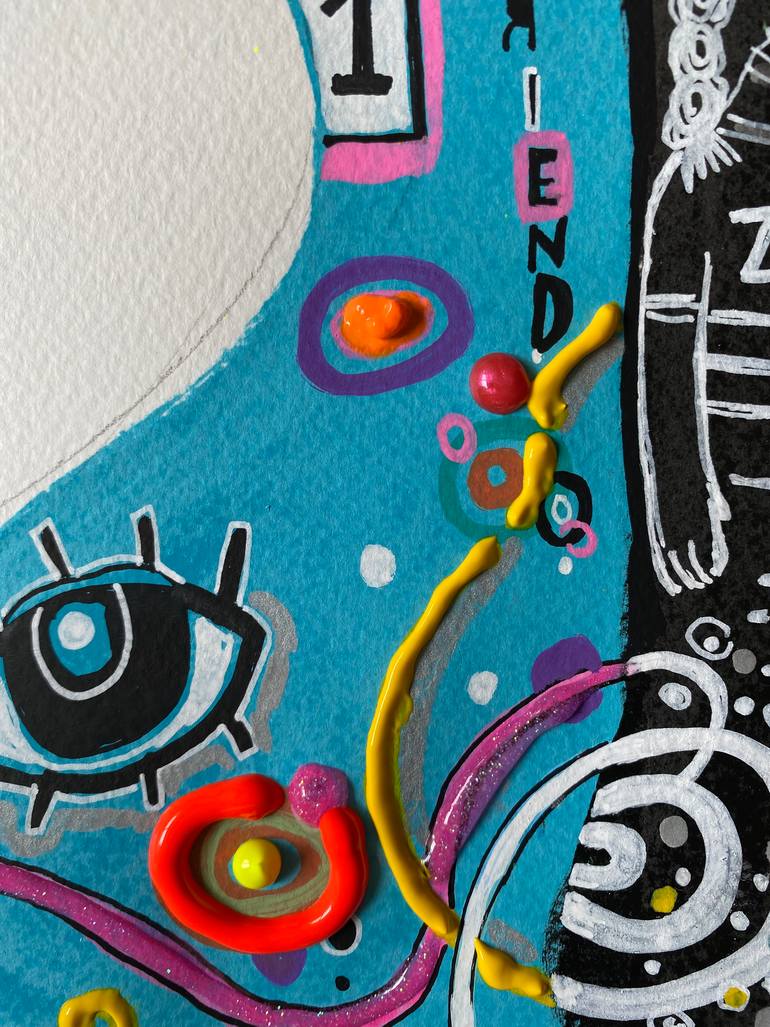 Original Figurative People Painting by Xavi Garcia Garcia