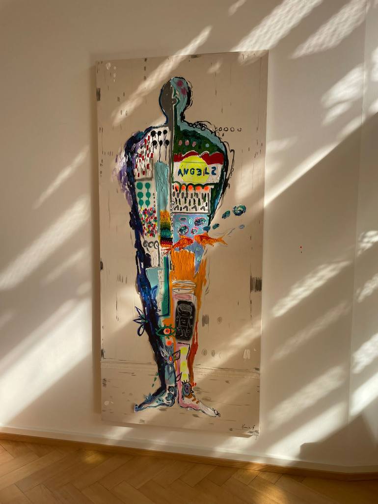 Original Figurative Men Painting by Xavi Garcia Garcia