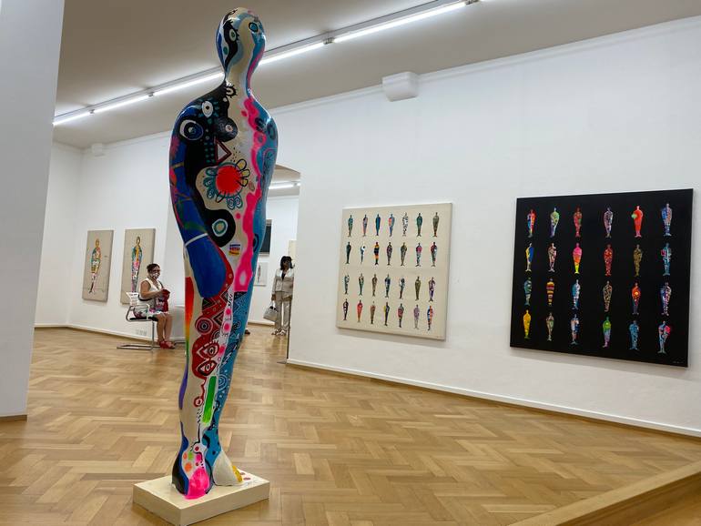 Original Figurative Men Sculpture by Xavi Garcia Garcia