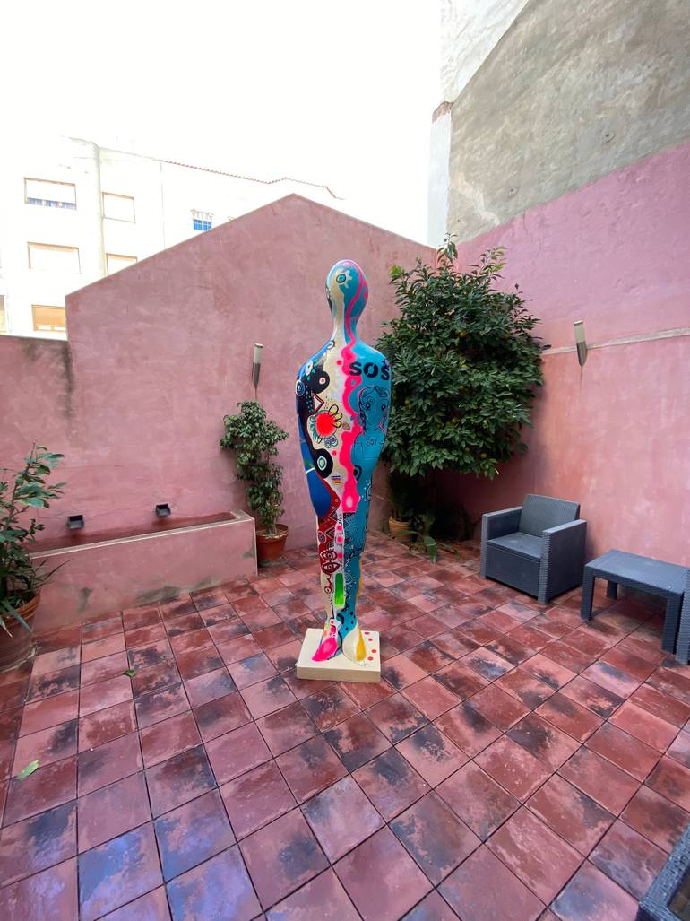 Original Figurative Men Sculpture by Xavi Garcia Garcia