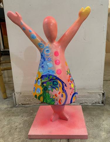 Original Figurative Kids Sculpture by Xavi Garcia Garcia