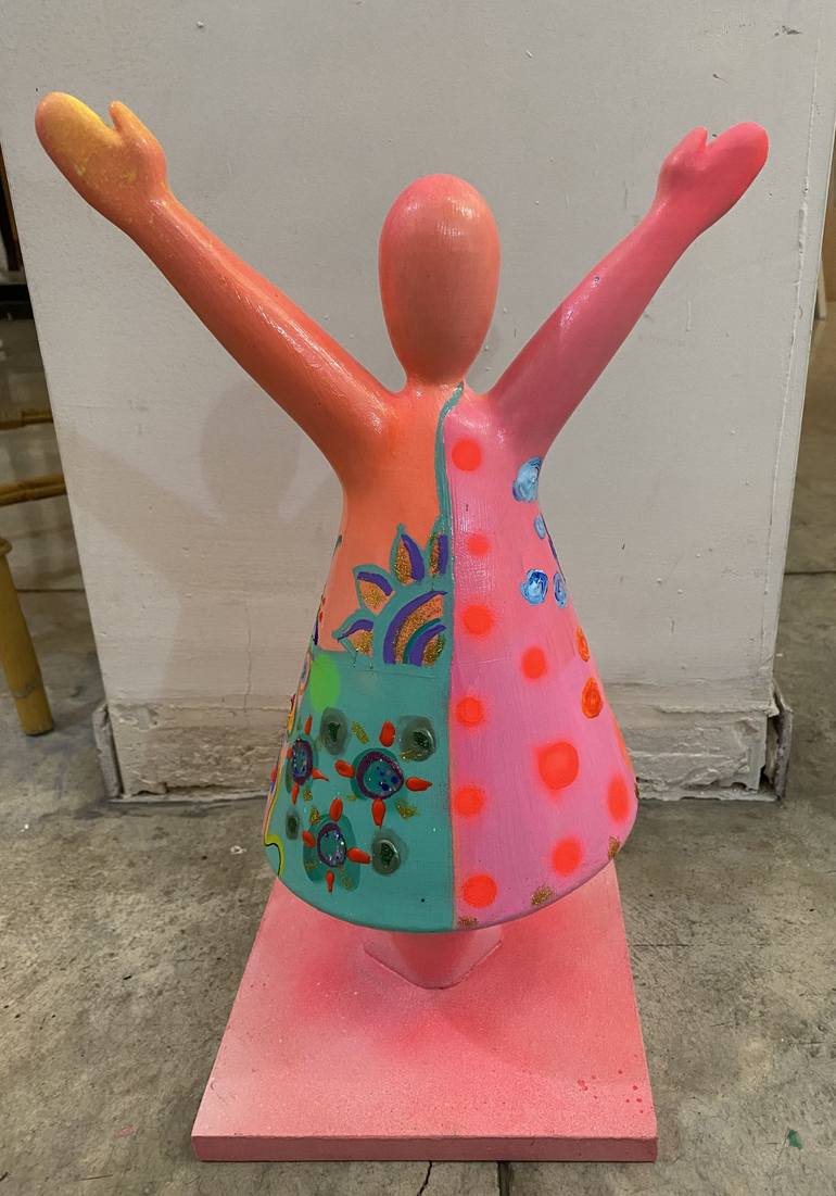 Original Figurative Kids Sculpture by Xavi Garcia Garcia