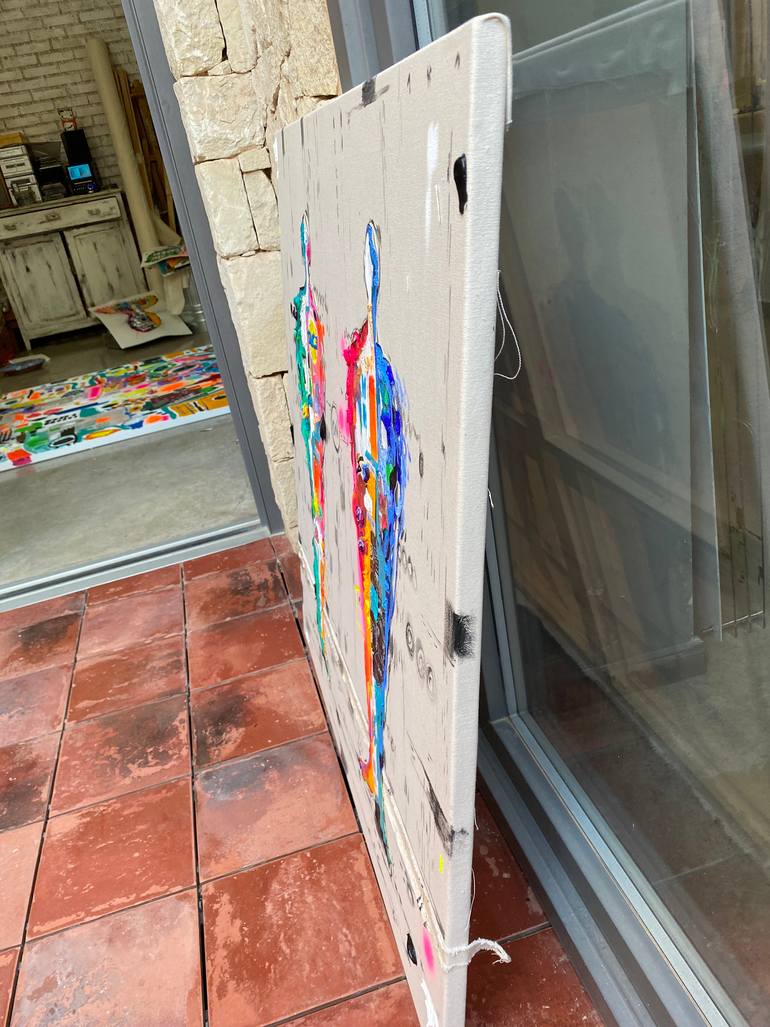 Original Figurative Men Painting by Xavi Garcia Garcia