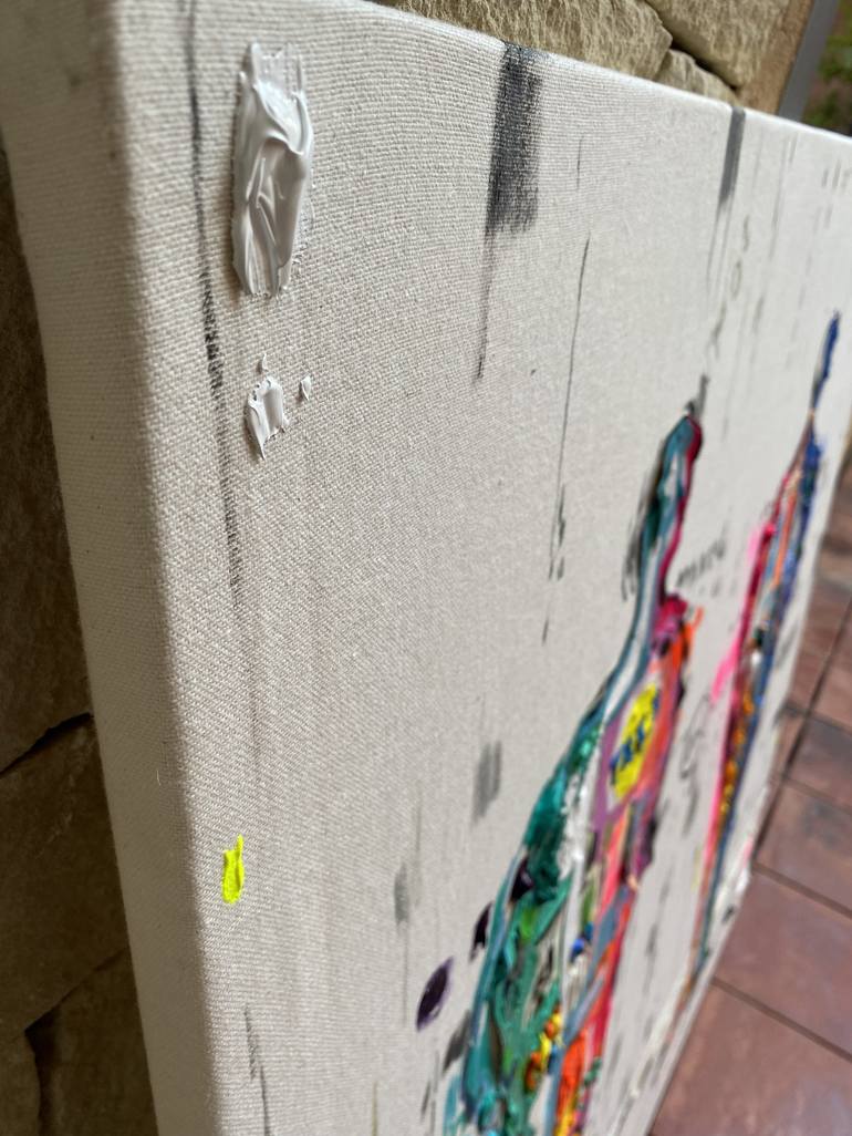 Original Figurative Men Painting by Xavi Garcia Garcia