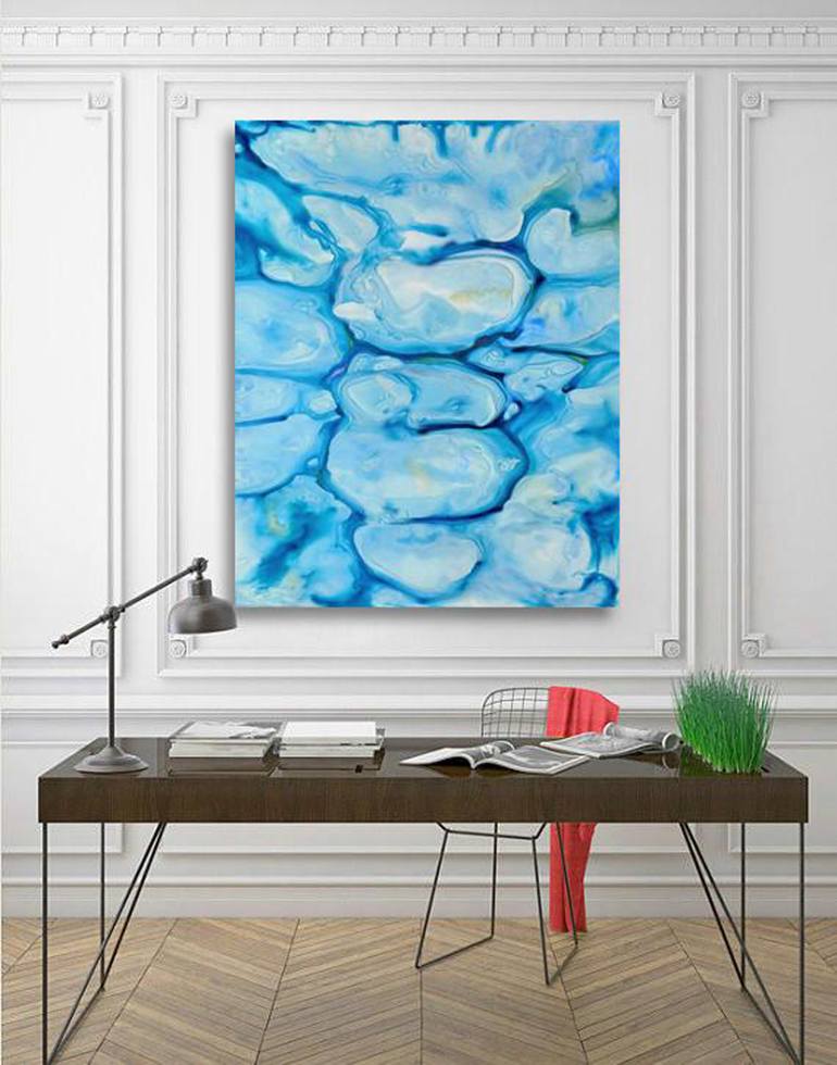 Original Fine Art Abstract Painting by Brazen Edwards