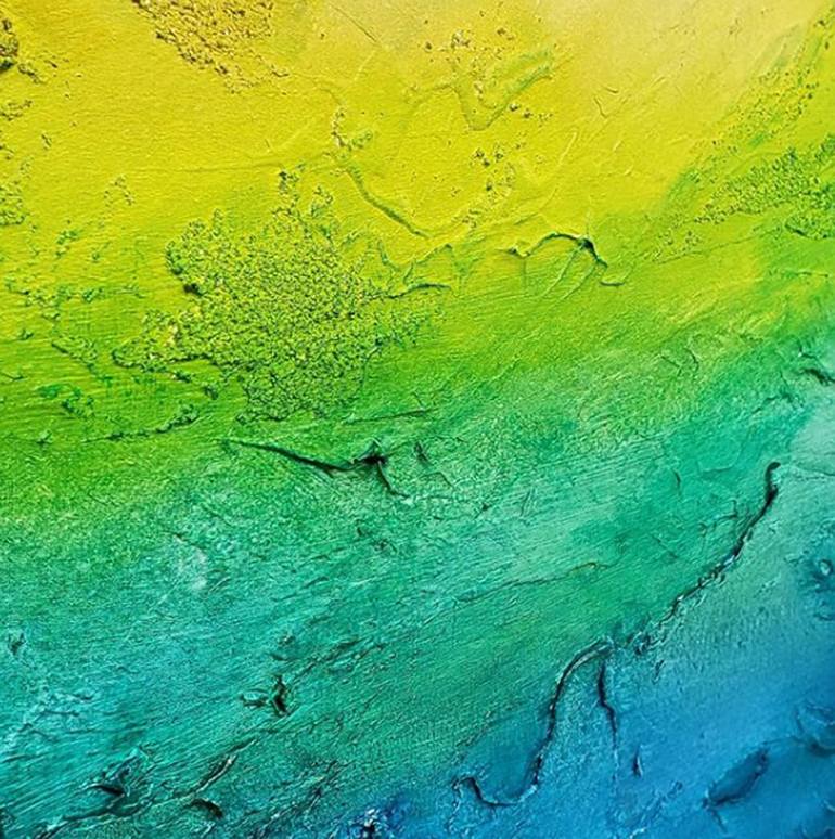 Original Fine Art Abstract Painting by Brazen Edwards