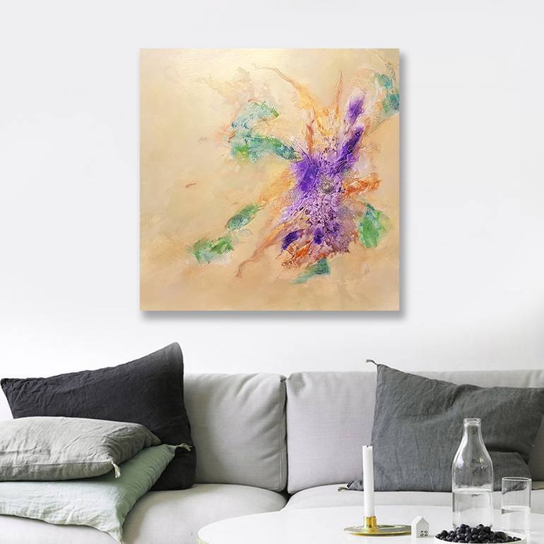 Original Fine Art Abstract Painting by Brazen Edwards