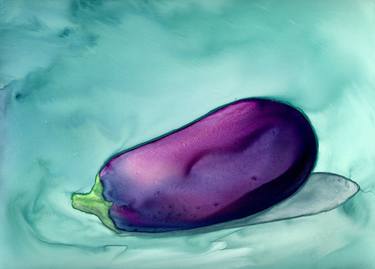 Aubergine thumb