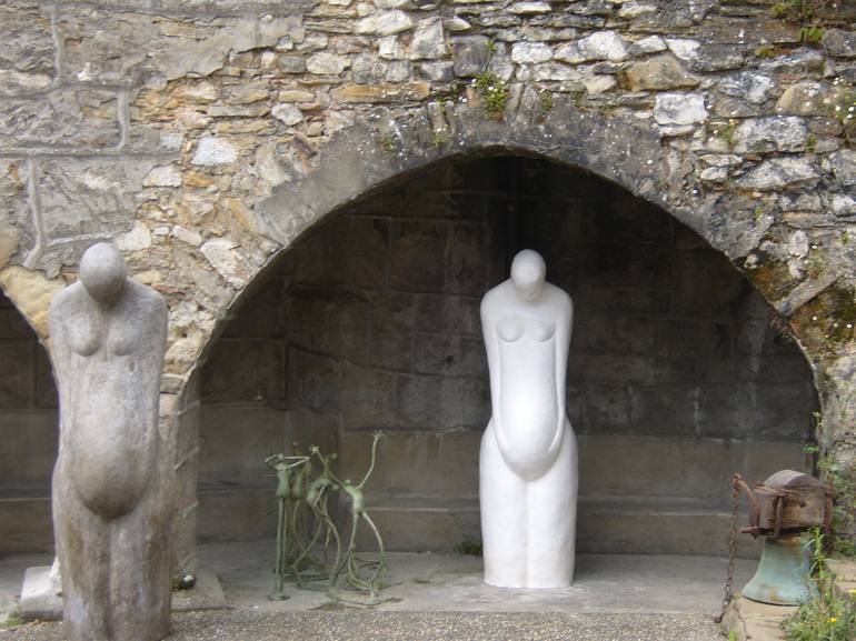 Original Figurative Women Sculpture by Amanda Hewitt