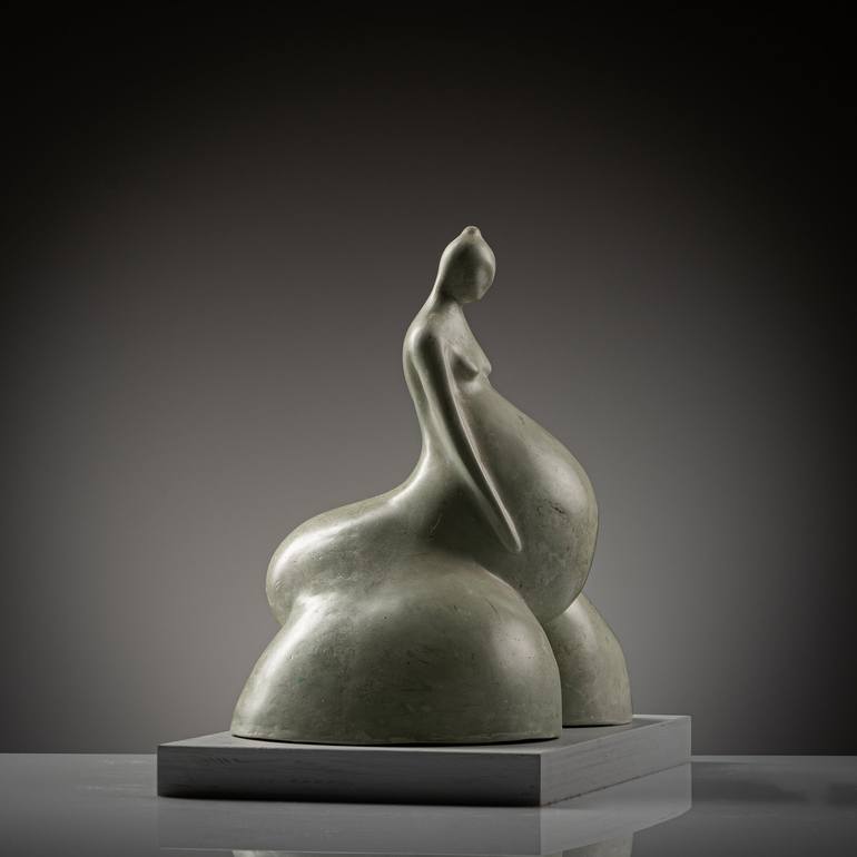 Original Figurative Women Sculpture by Amanda Hewitt