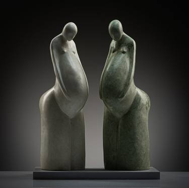 Original Women Sculpture by Amanda Hewitt