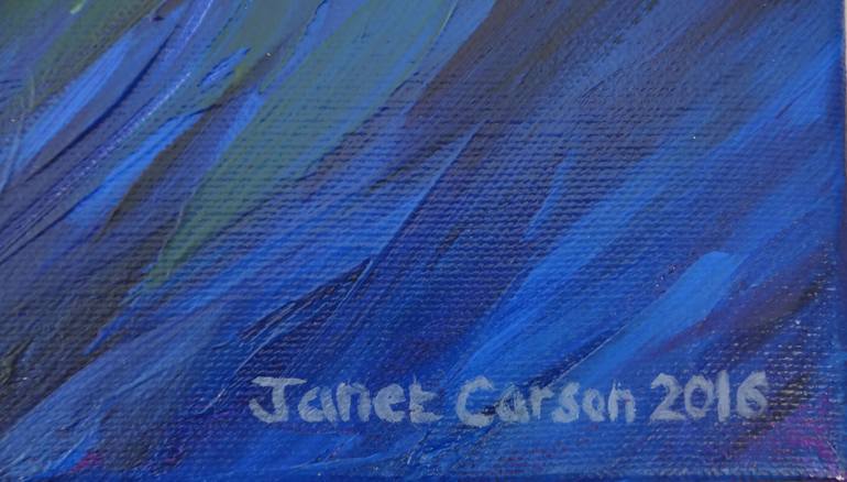Original Abstract Painting by Janet Carson