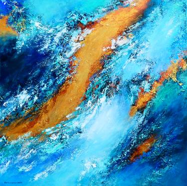 Original Abstract Painting by Janet Carson