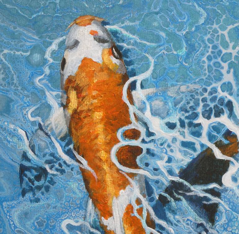 Original Realism Animal Painting by Janet Carson