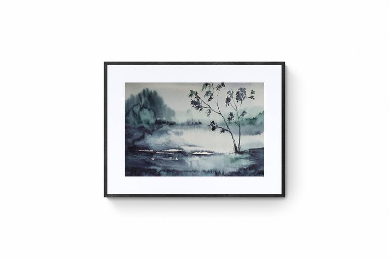 Original Impressionism Landscape Painting by Tetiana Sharanutsa