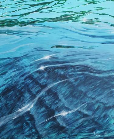 Print of Expressionism Water Paintings by Tetiana Sharanutsa