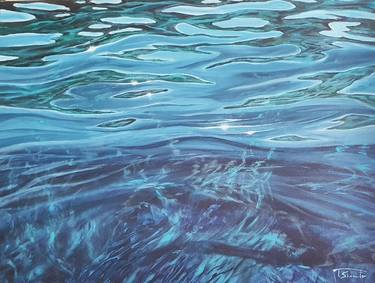 Original Expressionism Water Paintings by Tetiana Sharanutsa