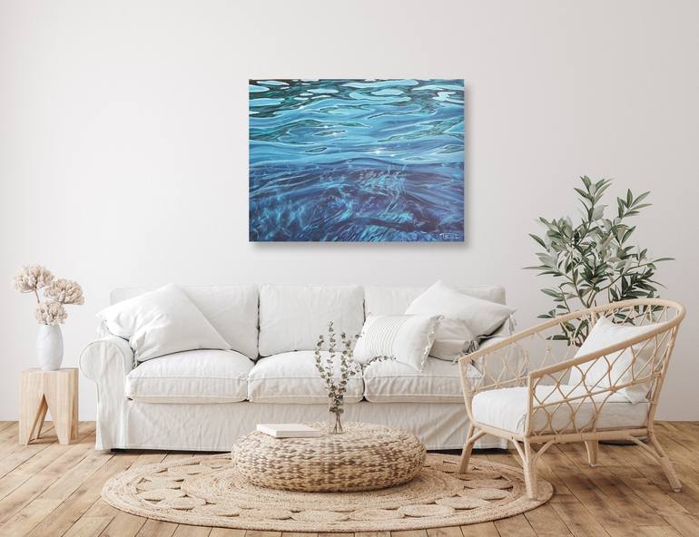 Original Expressionism Water Painting by Tetiana Sharanutsa