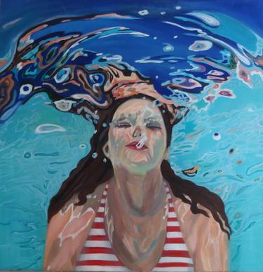 Original Fine Art Water Paintings by Nadya Peovska