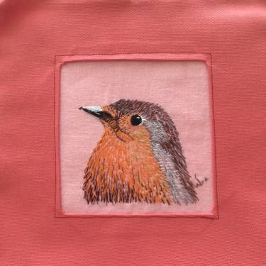 Robin Textile Art thumb