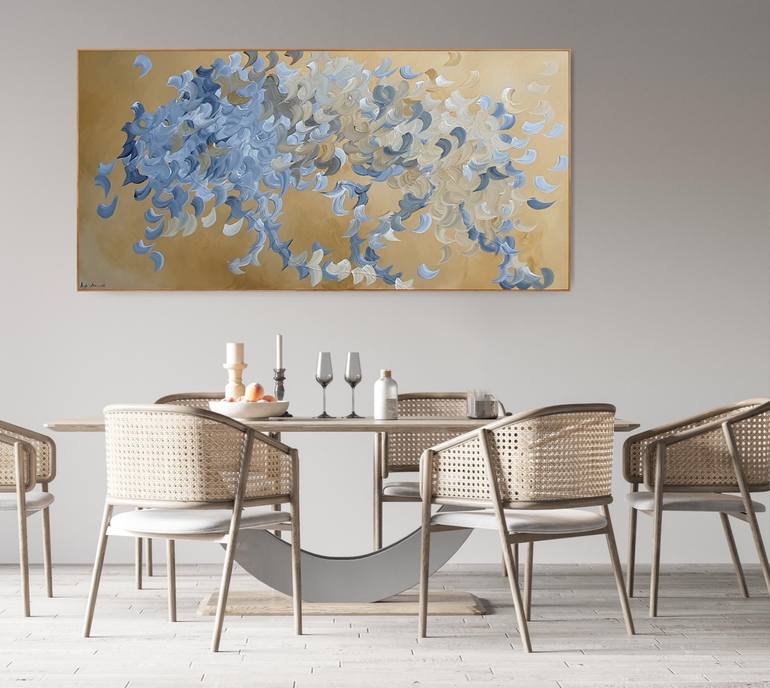 Original Abstract Painting by Gabriela Azar Schreiner