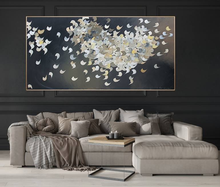 Original Abstract Painting by Gabriela Azar Schreiner