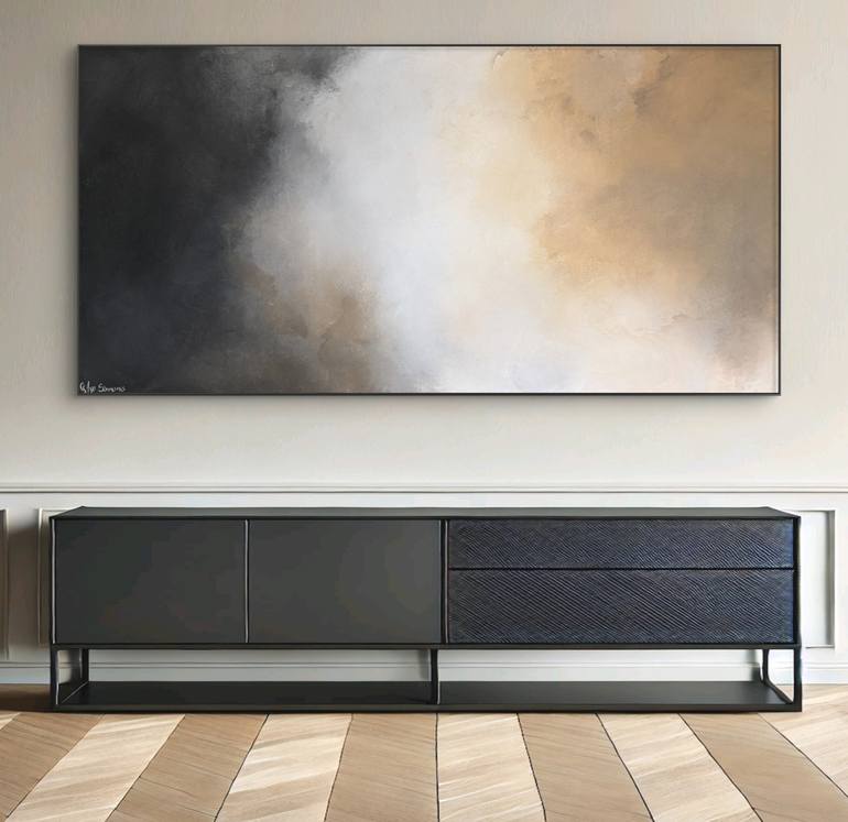 Original Abstract Painting by Gabriela Azar Schreiner