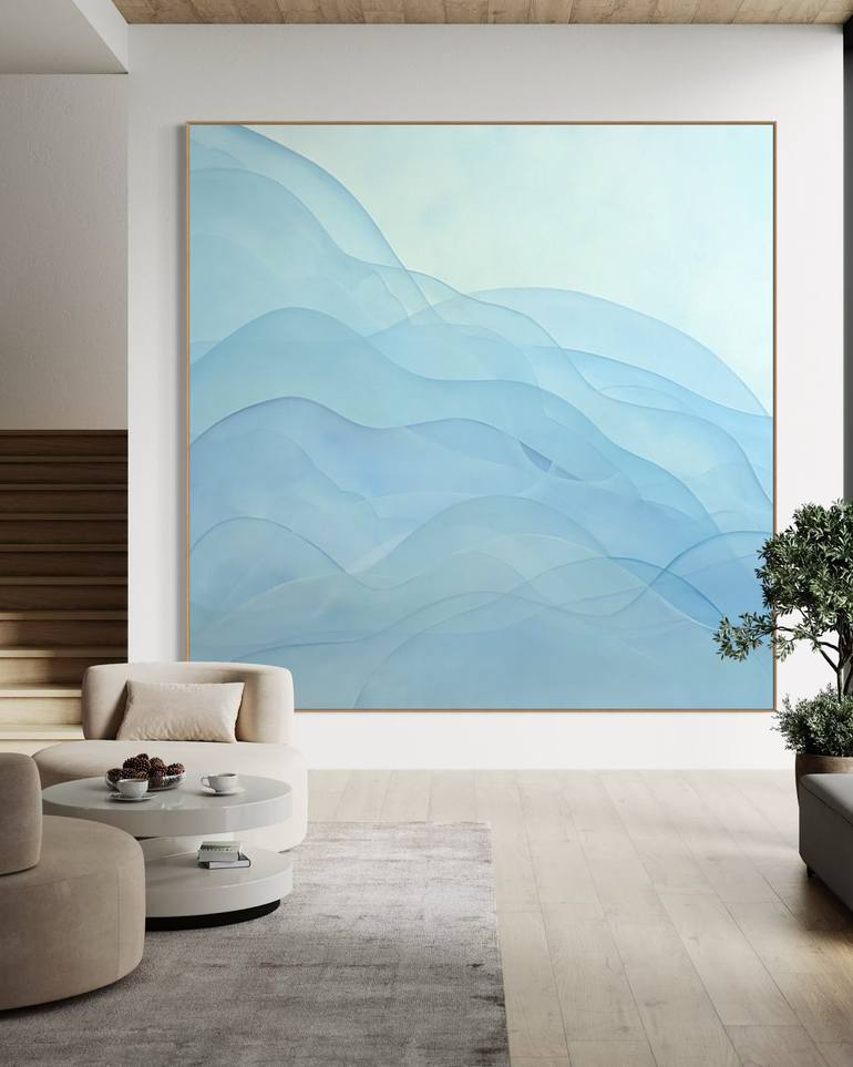 Original Abstract Painting by Gabriela Azar Schreiner