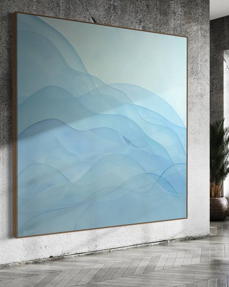 Original Abstract Painting by Gabriela Azar Schreiner