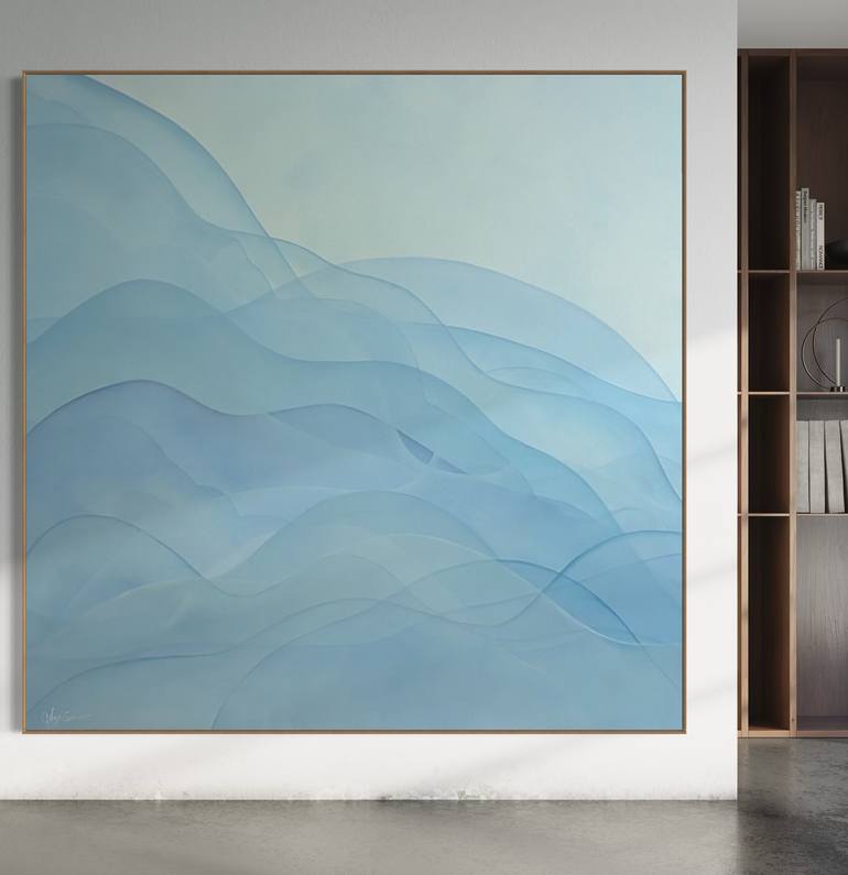 Original Abstract Painting by Gabriela Azar Schreiner