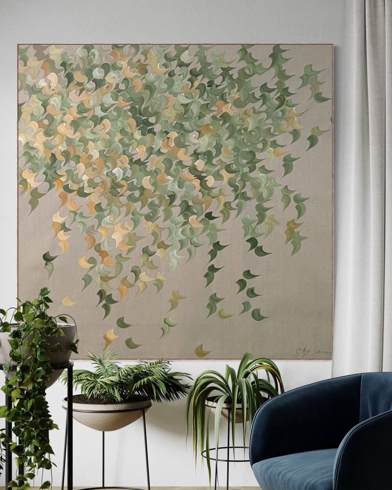 Original Abstract Painting by Gabriela Azar Schreiner