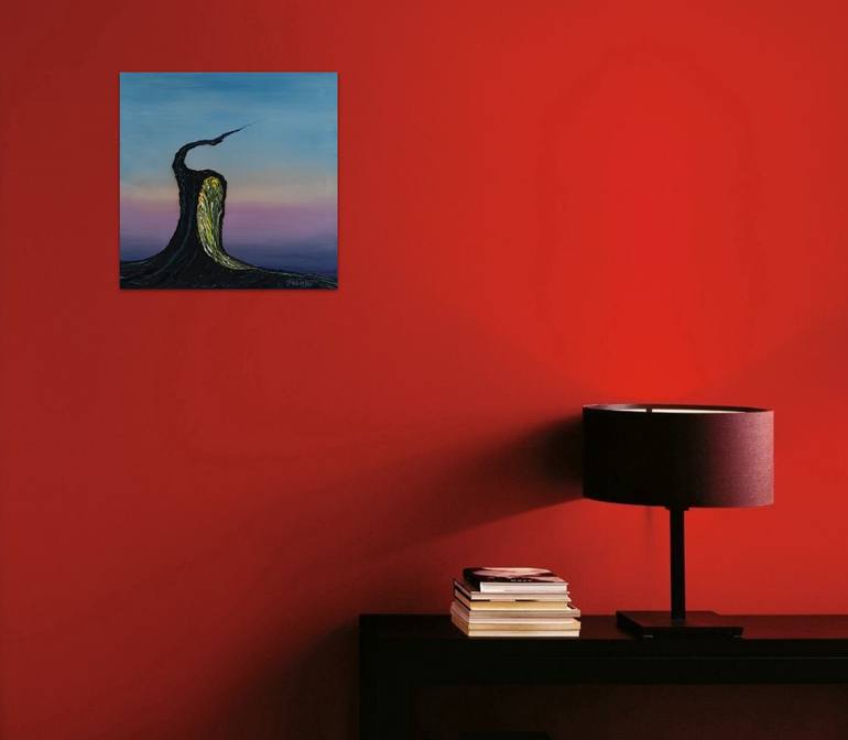Original Surrealism Abstract Painting by Serguei Borodouline