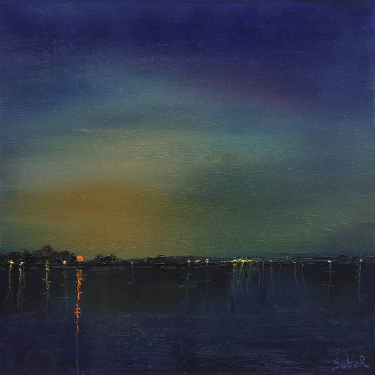 Original Impressionism Landscape Painting by Serguei Borodouline