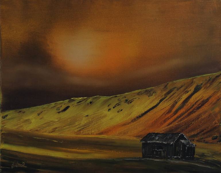 Original Landscape Painting by Serguei Borodouline
