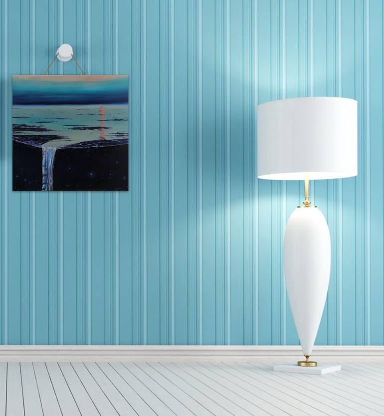 Original Surrealism Fantasy Painting by Serguei Borodouline