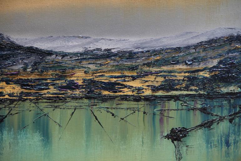 Original Impressionism Landscape Painting by Serguei Borodouline
