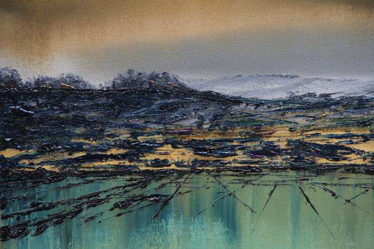 Original Impressionism Landscape Painting by Serguei Borodouline