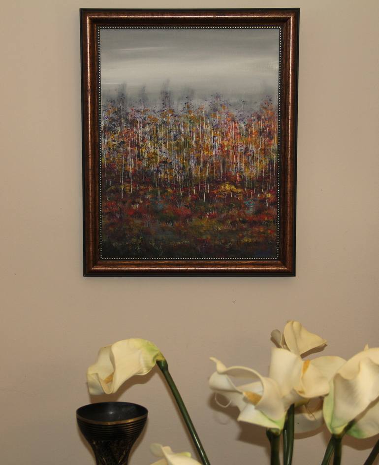 Original Impressionism Landscape Painting by Serguei Borodouline