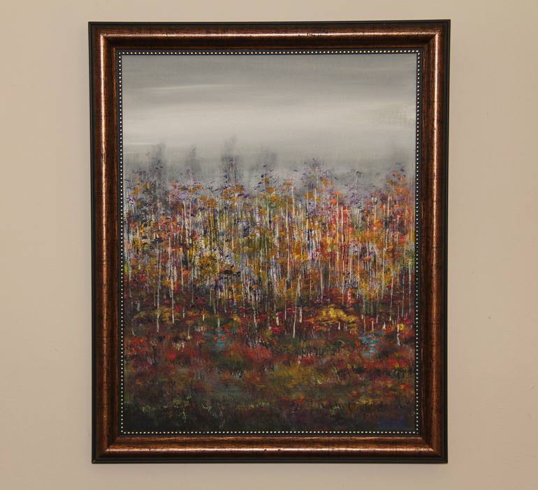 Original Impressionism Landscape Painting by Serguei Borodouline