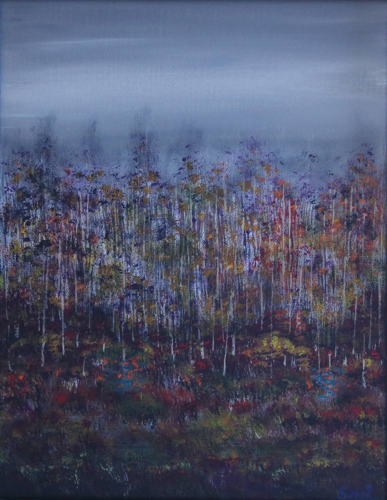 Original Impressionism Landscape Painting by Serguei Borodouline