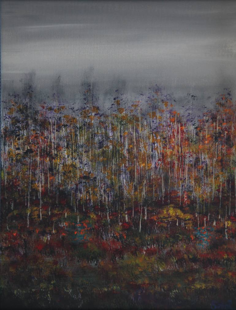 Original Impressionism Landscape Painting by Serguei Borodouline