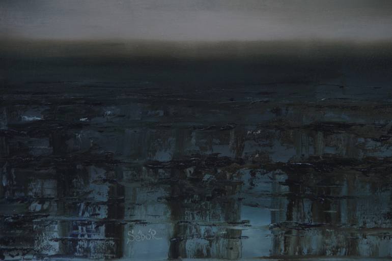 Original Impressionism Landscape Painting by Serguei Borodouline