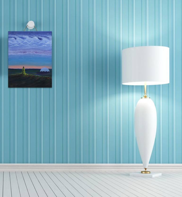 Original Impressionism Fantasy Painting by Serguei Borodouline
