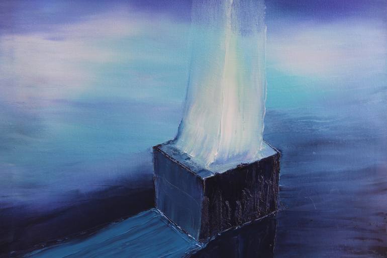 Original Surrealism Abstract Painting by Serguei Borodouline